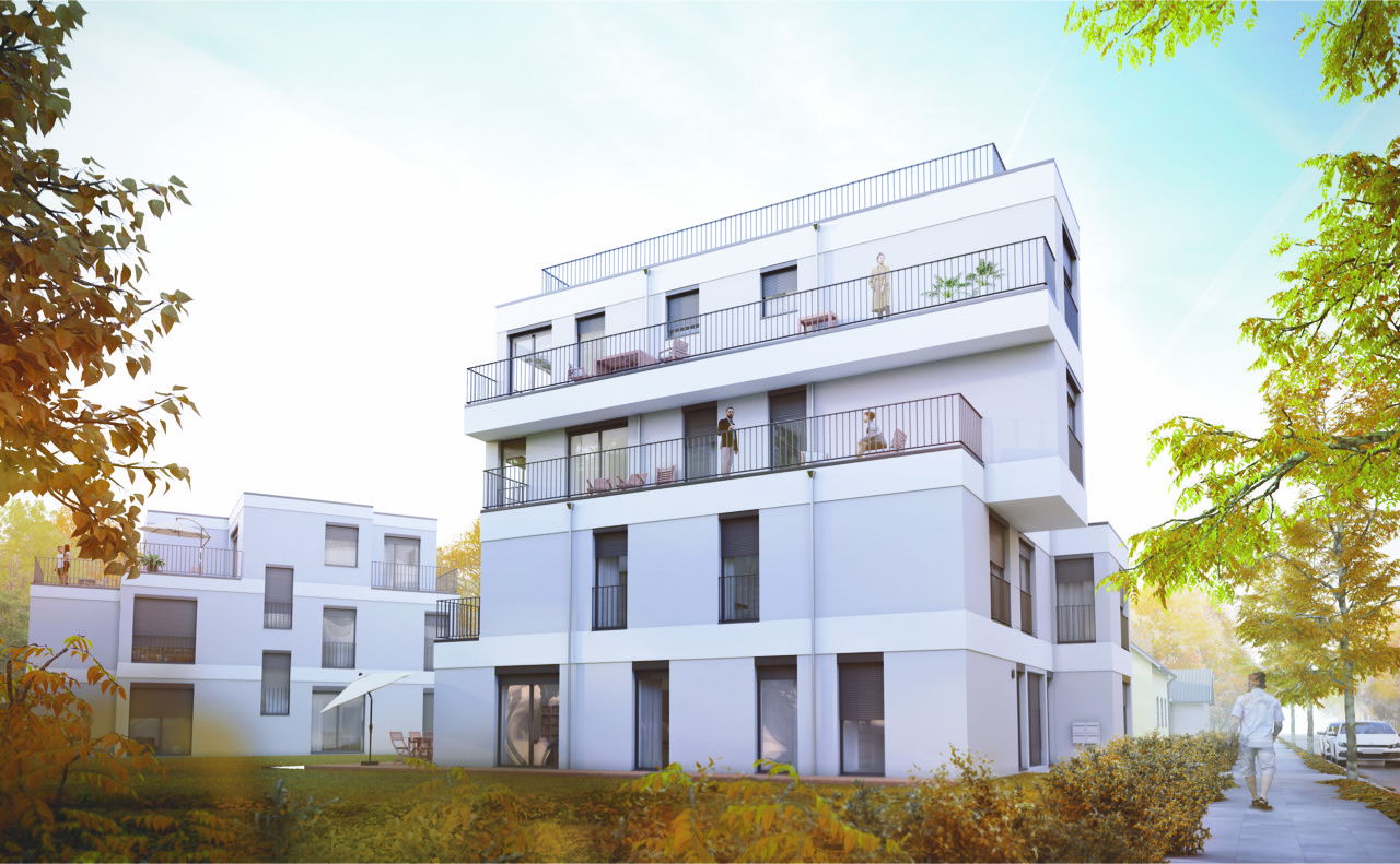 Ansicht 1 SüdOst — Potsdam Immobilien, AlphaImmobilien GmbH