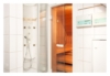 In Ihrem Badezimmer befindet sich nicht nur Ihre persönliche Sauna, sondern auch - Luxuswohnung an der Elbe mit Aufzug und Sauna
