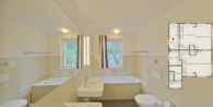 1. Badezimmer - Seehaus - Nordisches Ferienhaus mit Komfort & Qualität – stilvoll und nachhaltig