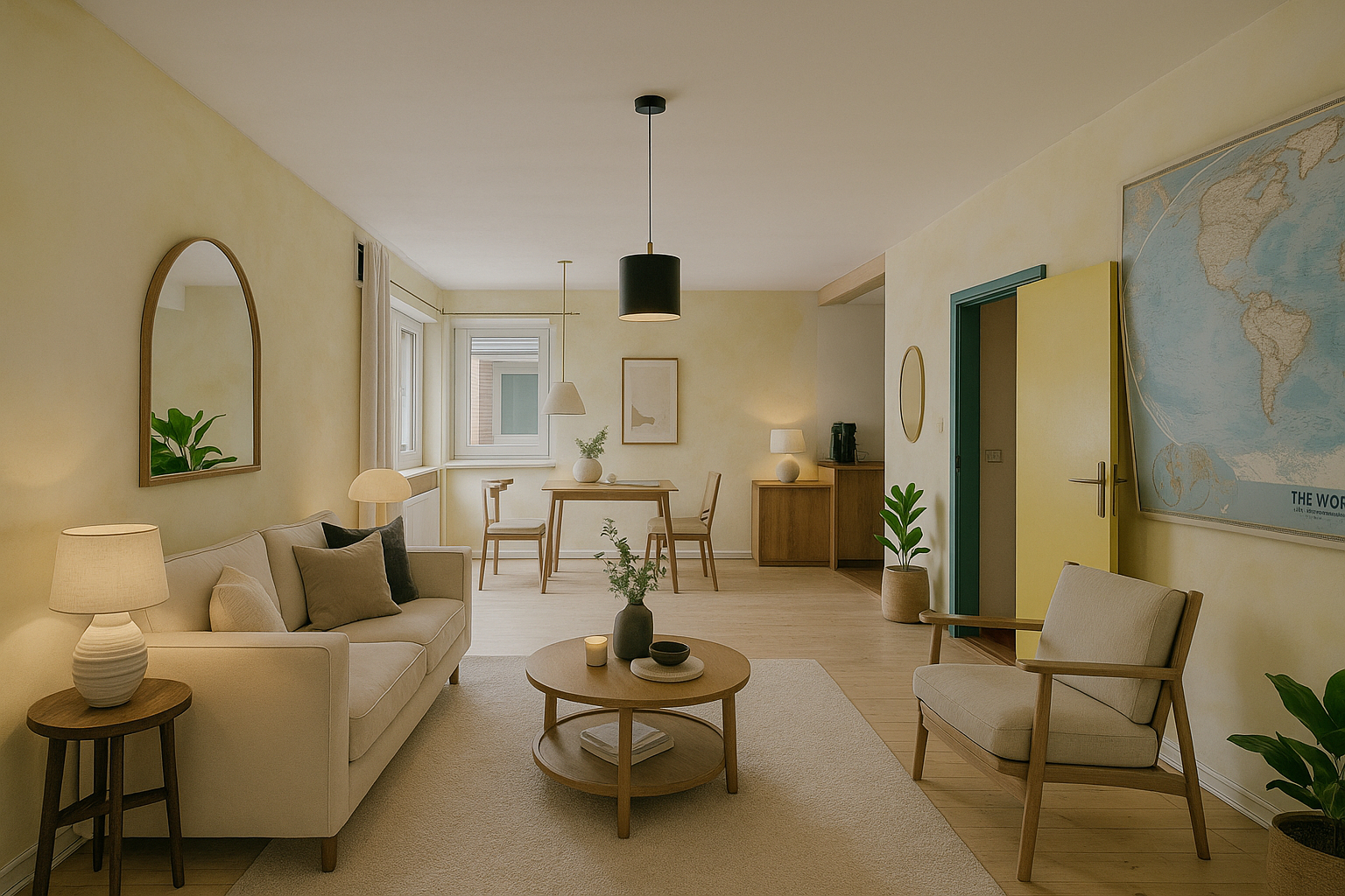 Wohnzimmer - Einrichtungsbeispiel