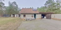 Blick auf das Nebengelass - Gepflegtes Einfamilienhaus mit Nebengelass und Garage am Wald in Borkheide