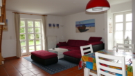prov. frei - Ferienwohnung nahe Strand - Wohnzimmer