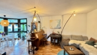 Wohnzimmer - Weitwinkel - Großzügige 4-Zimmer-Eigentumswohnung in grüner Wohnlage von Wilhelmshorst