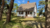 Süd Ost Ansicht - 1 - Ferienhaus in der Heide – Alleinlage am Meer