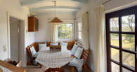 Sitzecke EG - Ferienhaus in der Heide – Alleinlage am Meer