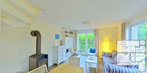 Ihre großzügige Ferienwohnung für bis zu 6 Personen, 18556 Breege-Juliusruh, Ferienwohnung