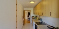 Küche Blick vom Fenster - Wohnung mit Süd-West-Balkon & Tiefgaragenstellplatz in Babelsberg